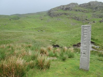 Photo A3 Three Shire Stone, Wrynose Pass Cockley Beck/NY2401 A stone th c2013
