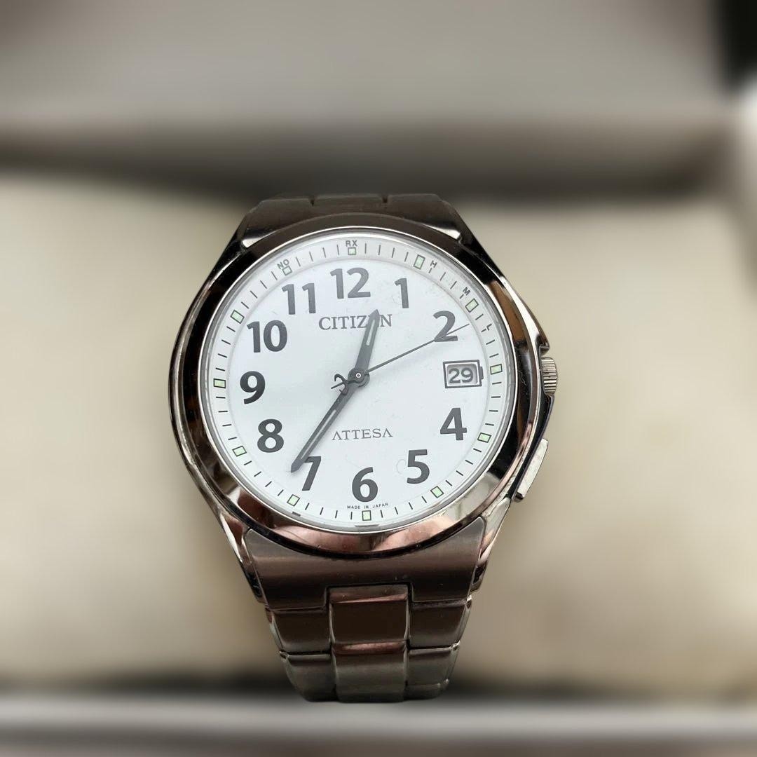 Citizen Eco-Drive Solar Attesa H110-T011331 Titanium … - Gem