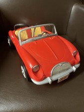 Barbie Cabrio Auto rot von Mattel 1998