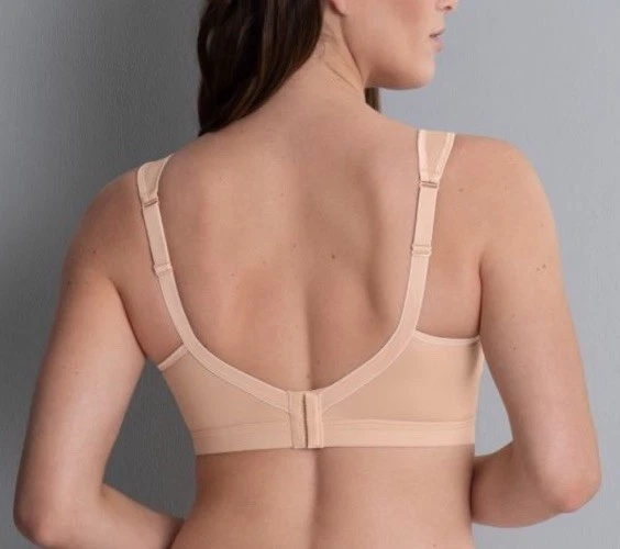 Sujetador deportivo inalámbrico Anita Vivana Active Mastectomía talla 38B en arena profunda Foto 2 de 4