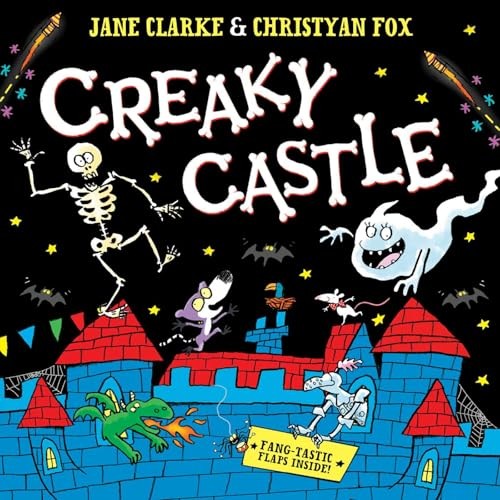 Creaky Castle A halloween lift-the-flap book by Jane Clarke (Paperback Book) - Image 6