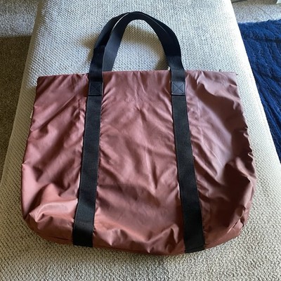 Rains tote maroon bag
