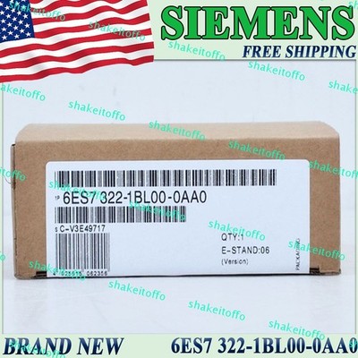 New in Box Siemens 6ES7 322-1BL00-0AA0 US 6ES7322-1BL00-0AA0 1PC Digital Output