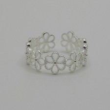 Flower Band Ring