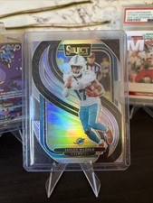 2024 Panini Select - Premier Level Jaylen Waddle #168 Silver Prizm Die-Cut