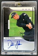 2012 SP Authentic Dustin Johnson RC Rookie Auto Autograph #/299