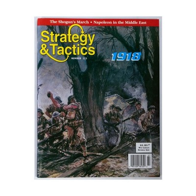 Decision Games Strategy & Tactics #223 w/1918 Mag VG+