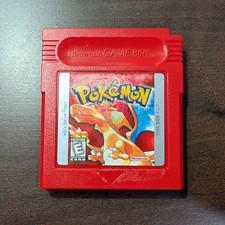 Pokemon Red Version (GameBoy, 1998) Authentic, Tested, Cart Only, Still Saves