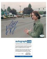 Lou Taylor Pucci Signed Autographed 8x10 Photo ACOA