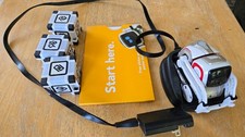 Anki Robot Cozmo With Charging Dock 3 Interactive Cubes White and instructions.