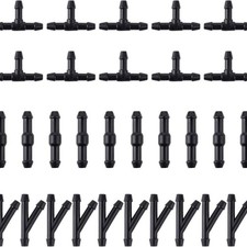 Windshield Wipers Hose Connector, 30pcs 2-way + 3-way I/t/y 3 Type Water Washer
