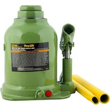 Pro-lift 20 Ton Low Profile Hydraulic Bottle Jack 40000lbs Capacity Side Pump