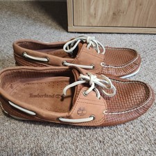 Timberland Classic 2-Eye Boat Shoes  A21HM size UK 9 