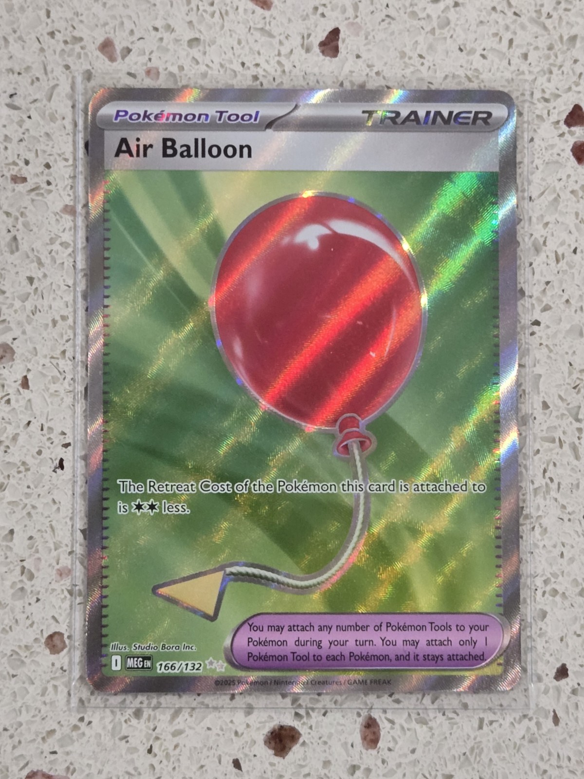 Pokémon Air Balloon 166/132 NM Mega Evolution