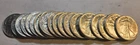 Roll of 20 Unc. Walking Liberty Half Dollars 1945 90% Silver Lot #1