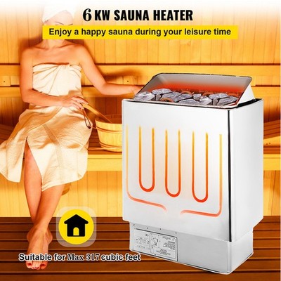 6KW/9KW Sauna Heater Stove Dry Sauna Stove Temperature 50-195  for Home Hotel