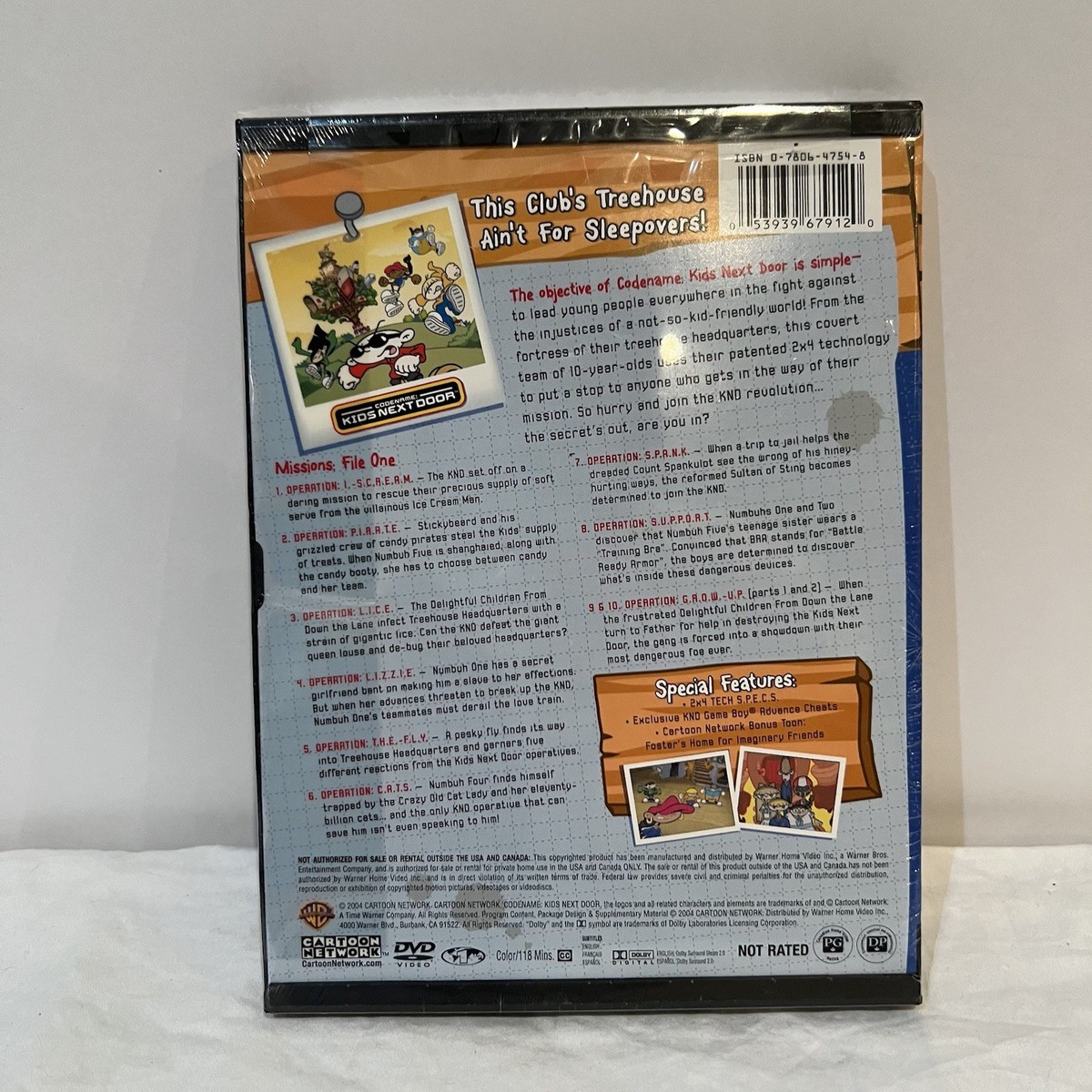 Codename: Kids Next Door - Super Hugest Missions: File One (DVD