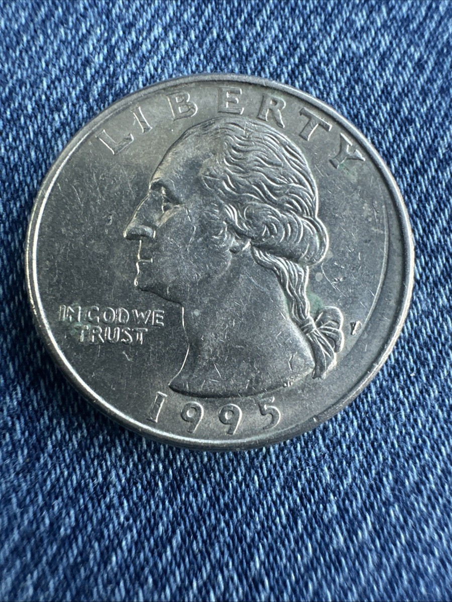 1995 P Washington Quarter ERROR RARE 