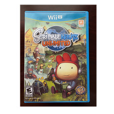 Scribblenauts Unlimited (Nintendo Wii U) WB Games w/ Case, Manual & Multiplayer
