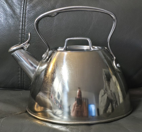 All-Clad Stainless Steel Whistling Tea Kettle 2 Qt Tea Pot All Clad Read
