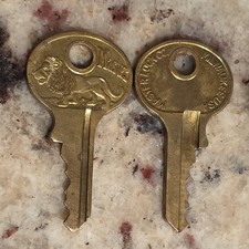 Master Lock Solid Brass Padlock Key Blanks