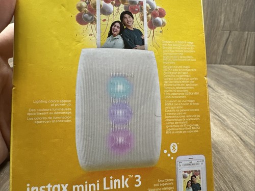 Fujifilm Instax Mini Link 3 Film Printer (Clay White) - 第 3/9 張圖片