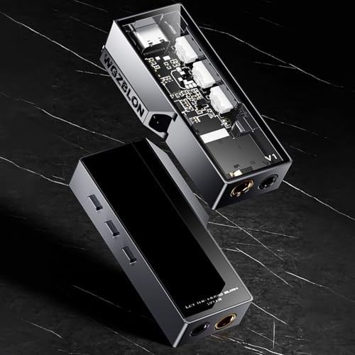 Linsoul WGZBLON Star V1 Portable DAC Amp CS43131 3,5mm 4,4mm Out Type-C Black - Bild 3 von 6