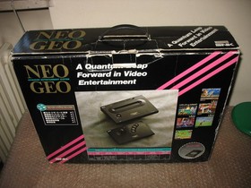 BOXED NEO GEO AES CONSOLE JAP+SAMURAI 1, 2, FATAL FURY SPECIAL