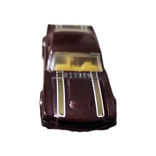 Hot Wheels Mustang ‘85 Ford Mustang Fastback Gold Racing Stripes Bronze Brown 12 - Picture 4 of 6