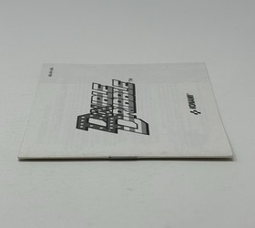 Double Dribble (Nintendo Entertainment System, NES) solo manual sin juego