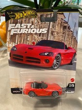 2025 Hot Wheels Premium Fast Furious 25 2003 Dodge Viper Srt 10 Red 2025 Hot Wheels Premium Fast Furious 25 2003 Dodge Viper Srt 10 Red