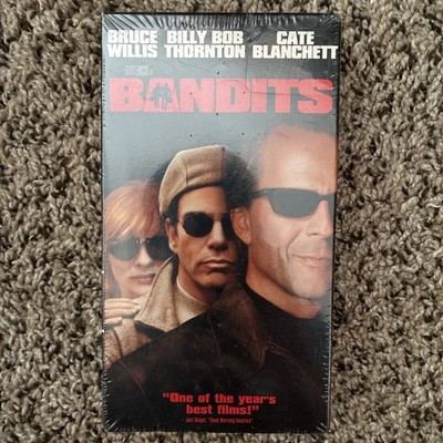 Bandits VHS 2001 Bruce Willis Billy Bob Thornton Cate Blanchett -NEW SEALED