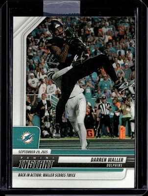 DARREN WALLER SP 2025 Panini Instant PR:78 #115 Dolphins Back in Actio ID:155304