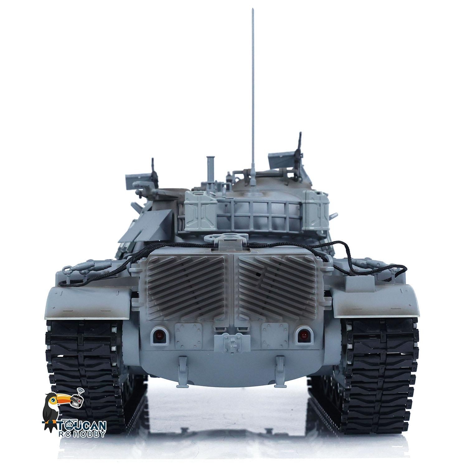 1/16 Tongde M60W ERA RC Military Combat Tank IR Battle BB Unit RTR ...