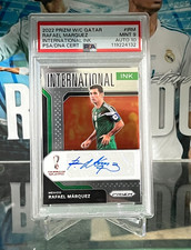 2021-22 Prizm World Cup Rafael Marquez International Ink Auto PSA 9 Auto 10