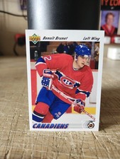 1991 Upper Deck Hockey Benoit Brunet Rookie Card #469