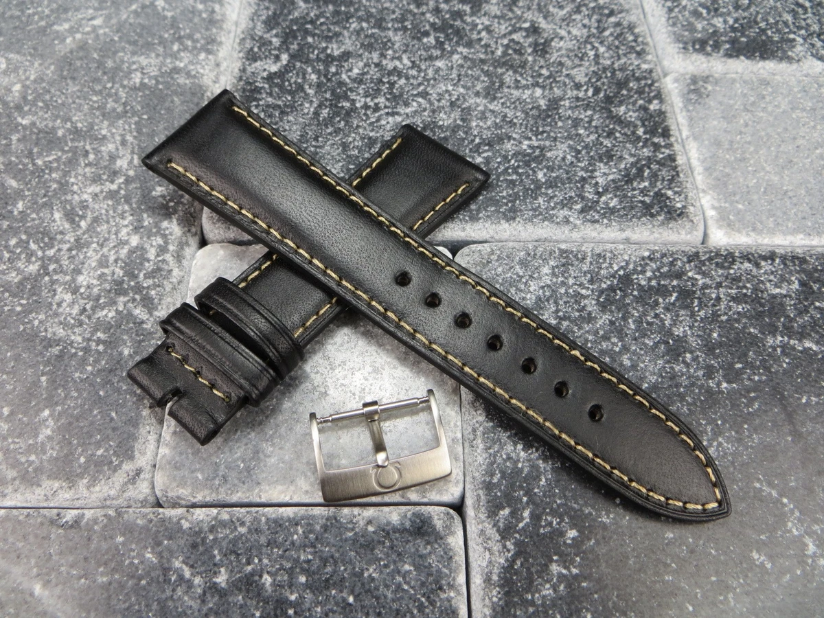 20 mm Band Width Wristwatch Bands OMEGA Leather for sale | eBay