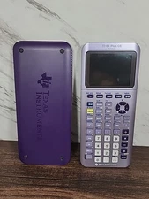 ☆RARE☆ ~TI-84 Plus CE Python Enhanced Graphing plus Software Iris/Purple~ ☆LOOK☆