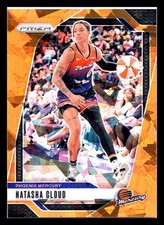 Natasha Cloud 2024 Panini Prizm WNBA Ice Orange Prizms #11 Phoenix Mercury