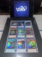 DOOD 1st Edition Super Rare Uncut Sheet 1 - Yugioh Konami 3x3