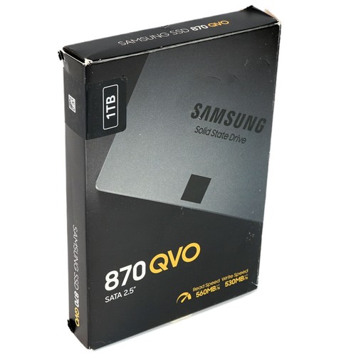 Samsung 870 QVO 1TB SATA 2,5 Zoll Internes Solid State Drive (SSD) MZ-77Q1T0BW