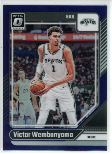2024-25 Panini Donruss Optic Victor Wembanyama Purple Prizm #45