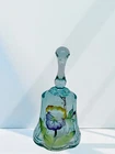 Fenton Anniversary Glass Bell Hand Painted  6"