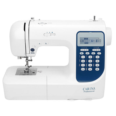 Carina Professional - Computer Nähmaschine 206 Stiche m. Anschiebetisch stark