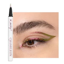 evpct Chameleon Duo Chrome Liquid Eyeliner, Rose Bronzer Flare Glitter Metall...