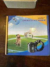 Justpet JU38 Black Waterproof  GPS Wireless Pet Fence System New