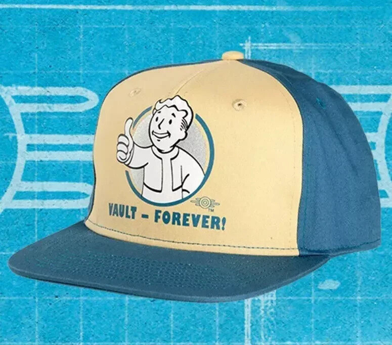 Fallout Vault Tec Forever Thumbs Up Pip Boy Snapback Hat Cap 