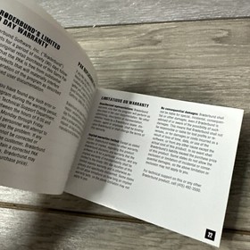 Raid on Bungeling Bay (Nintendo NES, 1987) MANUAL ONLY