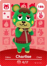186 Charlise Animal Crossing Amiibo Card S...