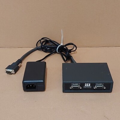Extron P/2 DA2 LC VGA Splitter - Verteilerverstärker auf PC Monitor + Display